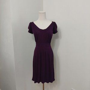 Max Studio Purple Sweater Dress